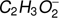 $ \textstyle{\mathrm C}_2{\mathrm H}_3\mathrm O_2^- $