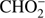 $ \textstyle\text{CHO}_2^- $