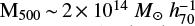 $ M_\odot \ h_{70}^{-1} $