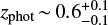 $ z_{\rm phot} \sim 0.6^{+0.1}_{-0.1} $