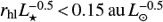Mathematical equation: $ r_\mathrm{hl}L_\star^{-0.5}\,{<}\,0.15\,\mathrm{au}\,L^{-0.5}_\odot $