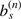 $ b_s^{(n)} $
