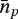 $\bar{n}_p$
