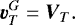 \begin{equation*} \vec{v}^G_T=\vec{V}_T.\end{equation*}