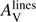 $ A_\mathrm{V}^\mathrm{lines} $