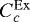 $C^{\mathrm{Ex}}_c$