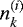 $n_k^{(i)}$