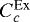 $C_c^{\text{Ex}}$