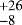 $^{&#x002B;26}_{-8}$