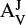 $\rm A_{\rm V}^{\rm J}$