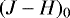 $(J-H)_0$