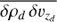 $ \overline{\delta\rho_{d} \,\delta \upsilon_{z_{d}}} $