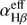 $\alpha _{{\rm{H}}\beta }^{{\rm{eff}}}$