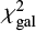 $ \chi^2_{\rm gal} $