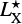 $ L^\star_{\rm X} $