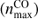 $(n_{\max }^{{\rm{CO}}})$