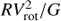$ RV_{{\rm{rot}}}^2/G $