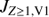 $ J_{Z{\ge}1,\rm V1} $