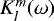 $K_l^m(\omega)$