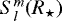$S_{l}^{m}(R_{\star})$