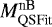 $M_{\textrm{QSFit}}^{\textrm{nB}}$