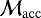 $\cal{M}_{\rm{acc}}$