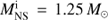 $M_{\rm NS}^{\rm i}=1.25\,M_\odot$
