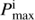 $P_{{\rm{max}}}^{\rm{i}}$
