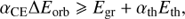 $${\alpha _{{\rm{CE}}}}\Delta {E_{{\rm{orb}}}}{E_{{\rm{gr}}}} + {\alpha _{{\rm{th}}}}{E_{{\rm{th}}}},$$