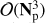 $ \textstyle\mathcal O(\mathbf N_\mathrm p^3) $