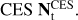 $ \textstyle\text{CES}\mathbf N_\mathrm t^\text{CES}. $