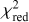 $ \chi _{{\rm{red}}}^2\ $