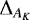 ${\mathrm{\Delta}}_{A_K}$