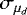 $\sigma_{\mu_d}$