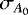 $\sigma_{A_0}$