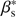 $ \beta _{\rm{s}}^* $
