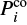 $P_{i}^\mathrm{co}$