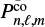 $P_{n,\ell,m}^\mathrm{co}$