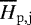 $\overline{H}_{\rm{p,}{j}}$