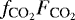 $f_{\textrm{CO}_2} F_{\textrm{CO}_2}$