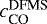 $c^{\textrm{DFMS}}_{\textrm{CO}}$