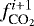 $f^{i&#x002B;1}_{\textrm{CO}_2}$