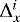 ${\mathrm{\Delta}}_x^i$