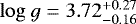 $\mathrm{log}\:{g}=3.72^{&#x002B;0.27}_{-0.16}$