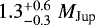 $1.3^{&#x002B;0.6}_{-0.3}\; {M}_{\textrm{Jup}}$