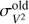 $ \sigma _{V^2 }^{{\rm old}} $