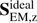 $ \text{S}_{\text{EM,z}}^{\text{ideal}} $