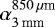 $\alpha ^{850\,\mu {\textrm{m}}}_{3\,\textrm{mm}}$