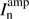 $ I_{\text{n}}^{\text{amp}} $