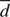 $\bar d$